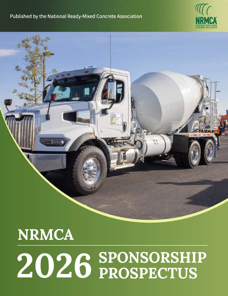 NRMCA 2026 Sponsorship Prospectus cover