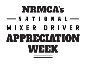 NRMCA National Mixer Driver Appreciation Week Logo