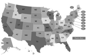 US map